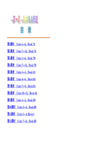 2013中考英语复习方案课件：第一篇_教材考点梳理(人教新目标版)