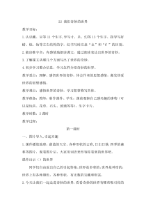 22.我们奇妙的世界(教案)