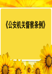 督察条例学习