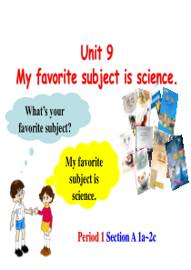 人教版英语七年级上册第九单元公开课