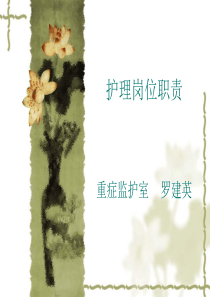 护理岗位职责