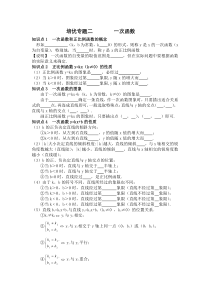 一次函数专题一