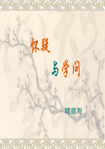 怀疑与学问ppt