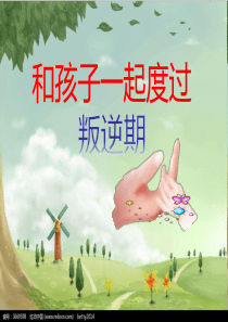 和孩子一起度过叛逆期