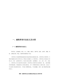2015年中国建筑劳务行业现状及其前景预测分析