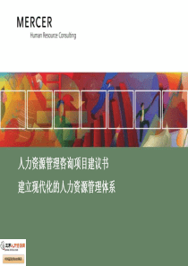 江苏交科院人力资源体系建设项目建议书