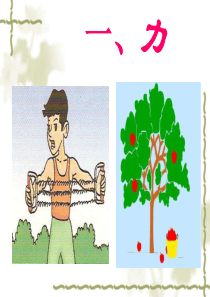 新课标人教版初二物理下册力课件新