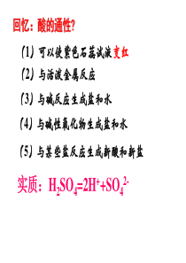 高中化学必修1-浓硫酸的性质