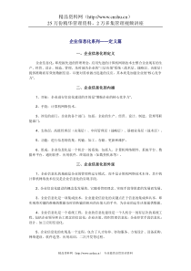 企业信息化系列—定义篇