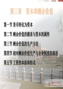 现代政治经济学 程恩富 第三章