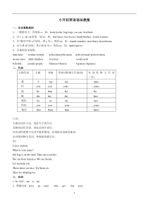 小升初英语复习(语法)讲解