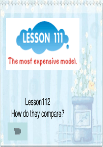 新概念一册111-112课课件ppt