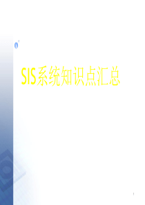 SIS系统小结