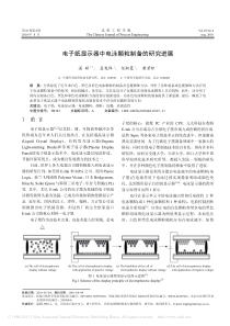 电子纸显示器中电泳颗粒制备的研究进展