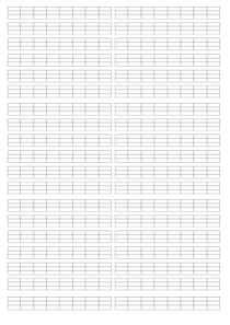 拼音本和拼音田字格本A4打印