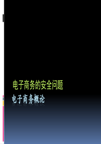 电子商务重点划分