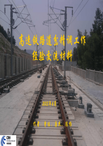 道岔精调课件