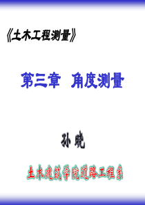 《土木工程测量》第03章new