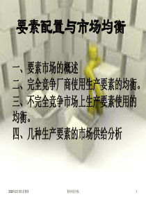 08 要素配置与市场均衡