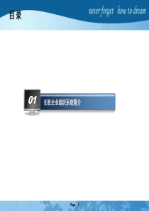 长松组织系统分析