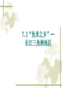 长江三角洲ppt
