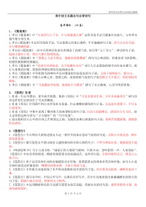 2018年高中课本语文必背名篇名句