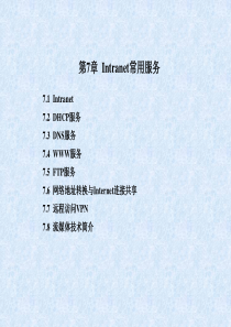 07Intranet常用服务