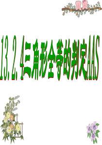 12.2.4全等三角形的判定第2课时AAS
