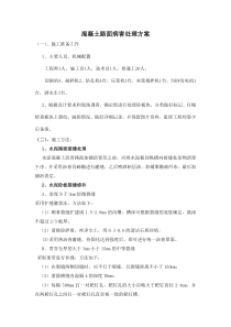 混凝土路面病害处理方案