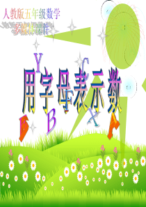 整理版----用字母表示数PPT课件