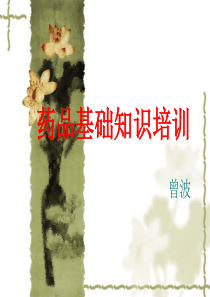 药品基础知识培训（PPT32页)