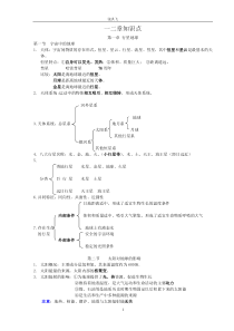 高一地理必修一知识点总结(人教版)