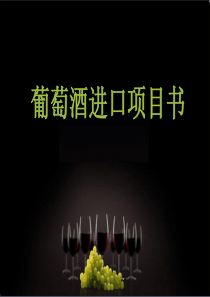 西安葡萄酒进口项目书(NEW)