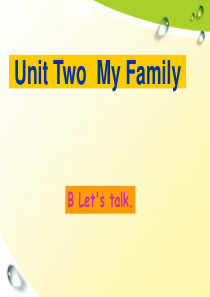 pep小学英语三年级下册第二单元课件