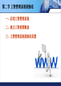 工资管理系统初始化