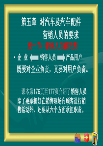 汽车营销知识5