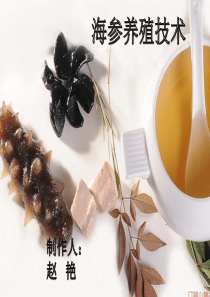 海参养殖技术 赵艳