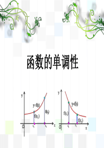 《函数的单调性》说课PPT