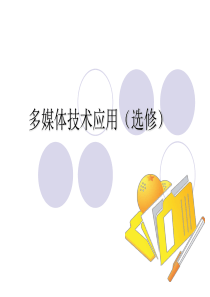 多媒体技术应用(选修)
