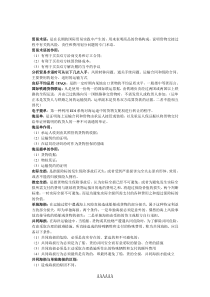 国际贸易实务-重点总结