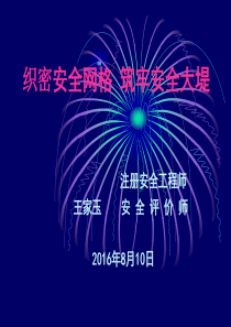 2016年安全生产网格化管理培训课件