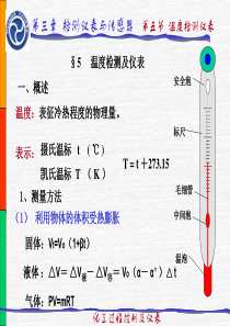 温度检测及仪表