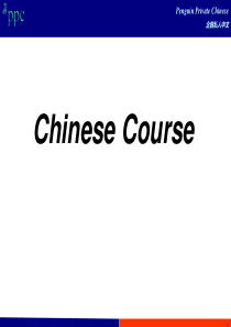 教老外学中文-PPC