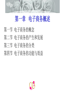 电子商务概论第一章