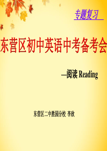 九年级英语复习阅读专项训练