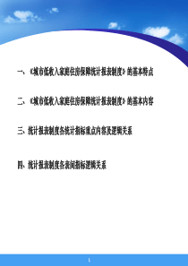 城市低收入家庭住房保障统计报表制度