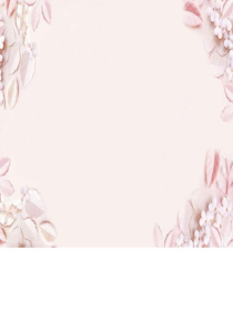 粉色唯美少女通用幻灯片PPT模板