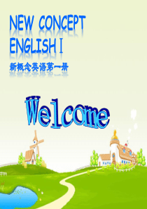 新概念英语第一册第3-4课
