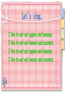 剑桥少儿英语一级上册A Unit4