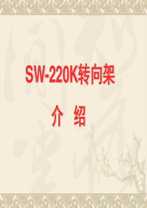 SW-220k转向架